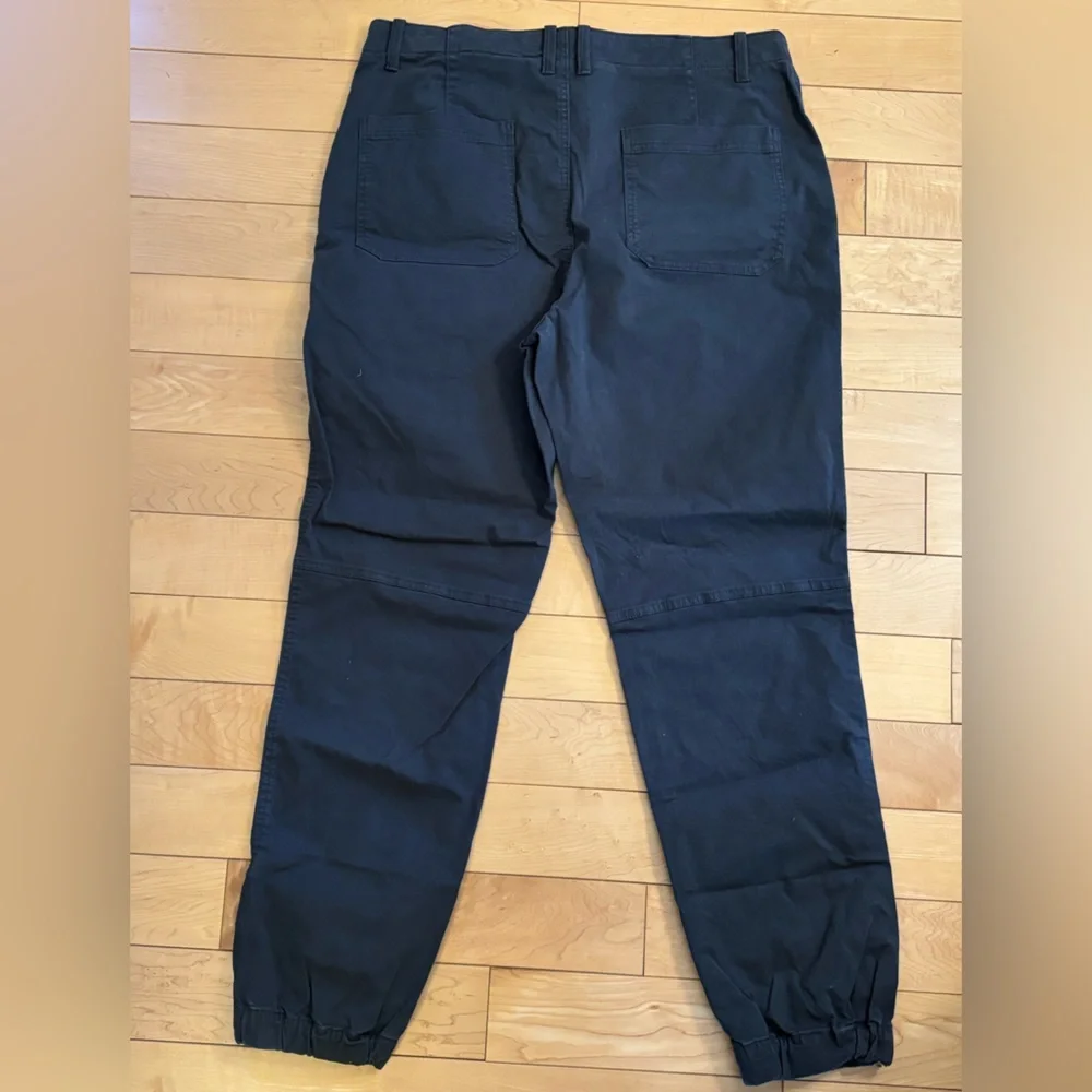 EUC, Banana Republic Utility Pant, Orca (gray/black) Twill, SZ 14 Tall, 30” IS